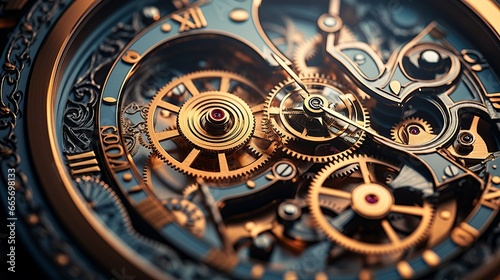 old watch mechanism