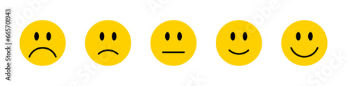 Smiley icon set