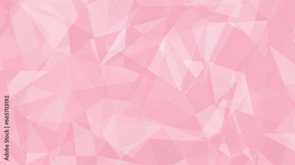 Abstract pink geometric pattern. Pink background - obrazy, fototapety, plakaty 