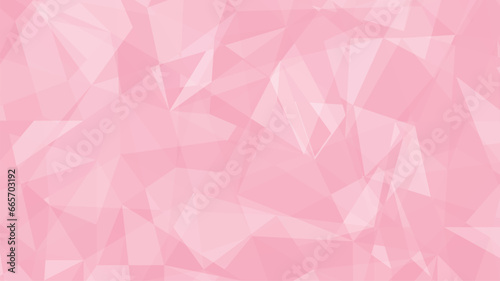 Abstract pink geometric pattern. Pink background