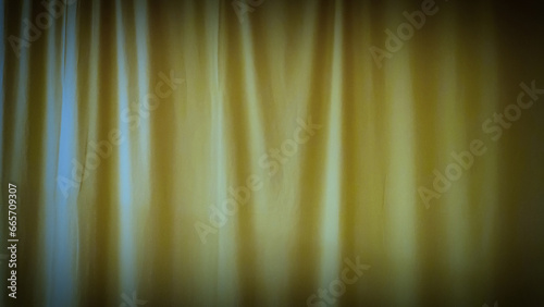 gold textured cotton linen wrinkled background