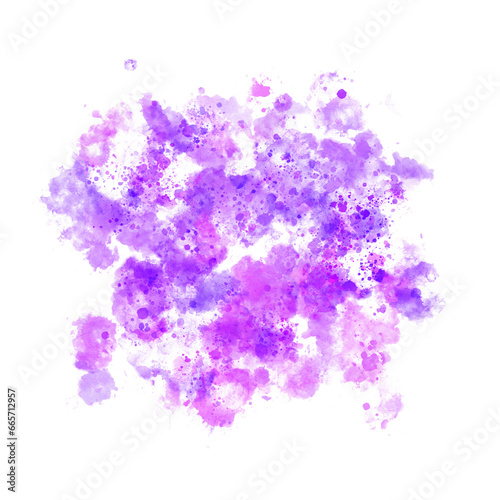 purple watercolor splash background