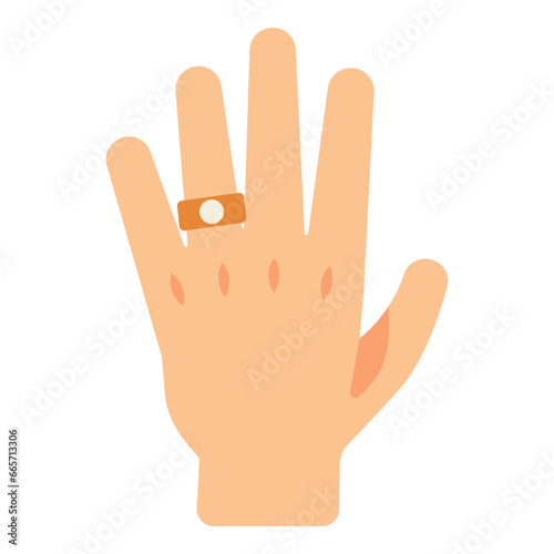 ring finger icon