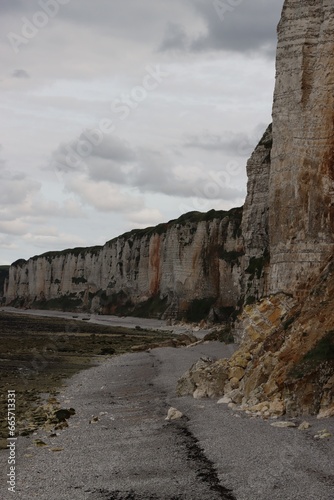 cliffs of Vaucottes, Normandy, France 