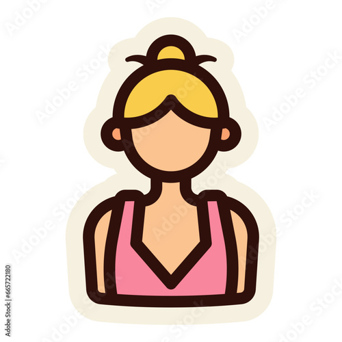 Bridesmaid sticker