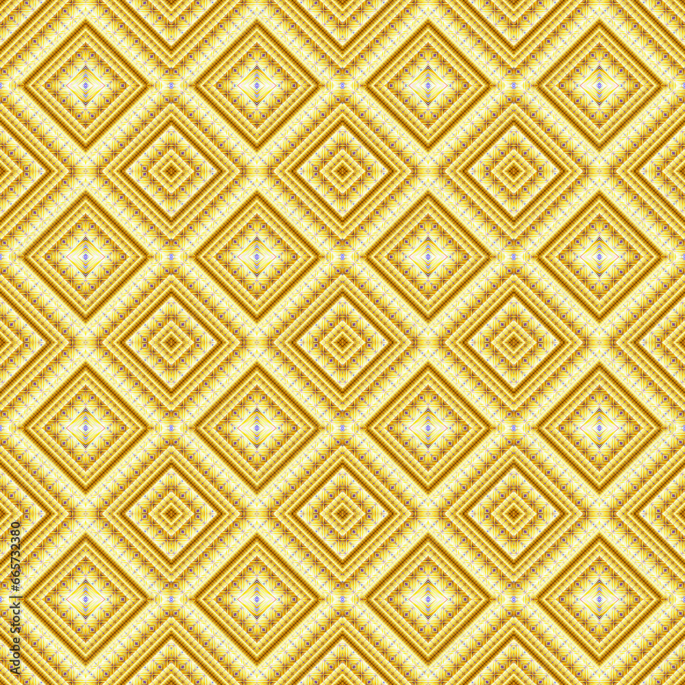 Geometry texture classic modern repeat pattern, Creative textured autumn background wall of yellow diamonds. Geometry texture classic modern repeat pattern, Creative textured autumn background wall of yellow diamonds.
