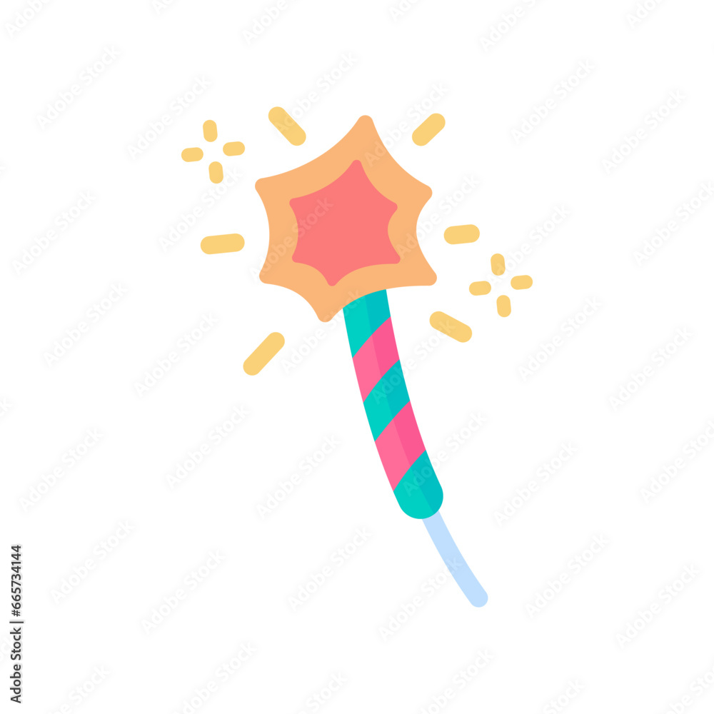 Party sparkler. Colorful stick candles. sparkling birthday party celebration Party sparkler. Colorful stick candles. sparkling birthday party celebration
