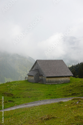 The panorama of the Appenzell Alps, Switzerland © nastyakamysheva