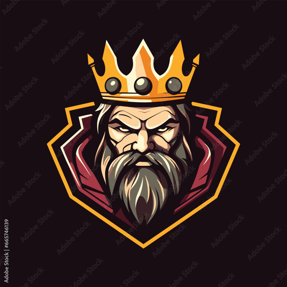 King Mascot And Esport Logo