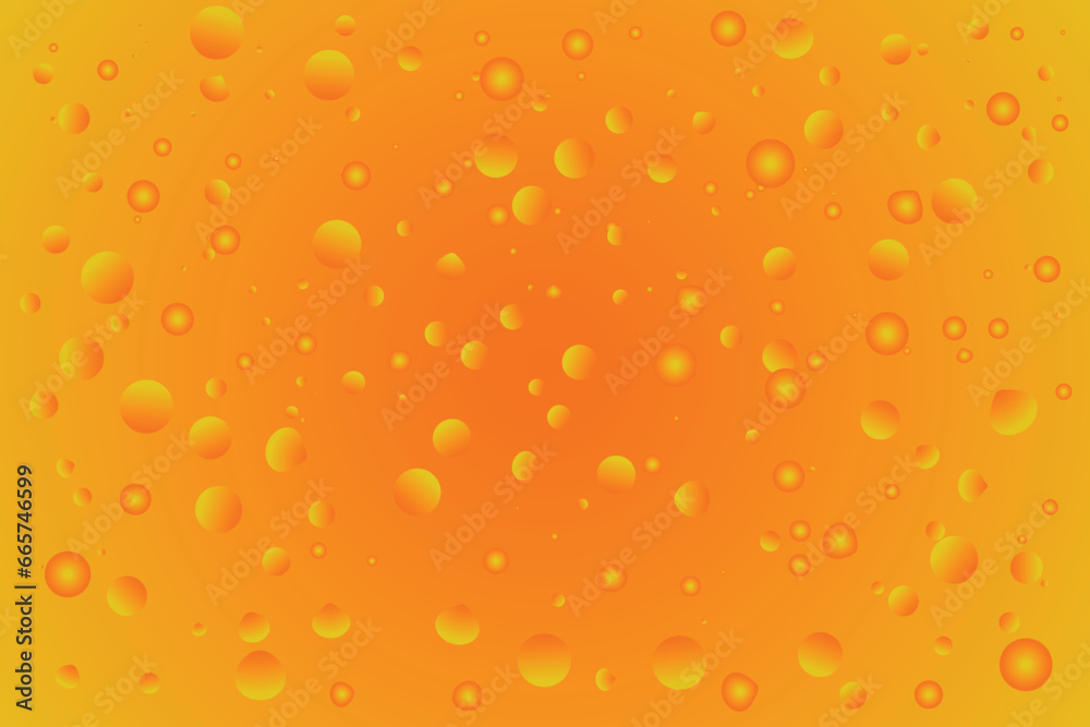 Water drops on yellow background. Water drops on yellow background.