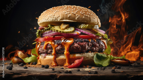 Fast Food buger