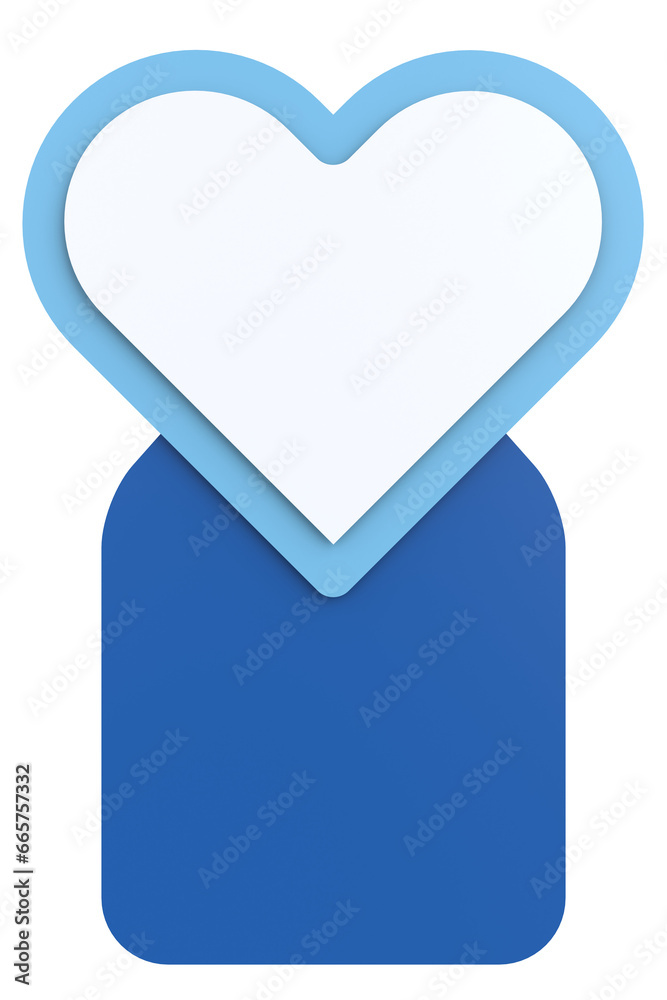 3D valentine card. Valentine banner. 3D illustration. 3D valentine card. Valentine banner. 3D illustration.
