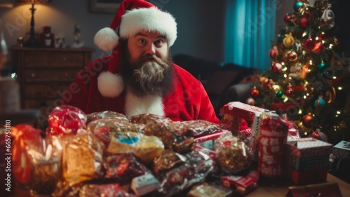 The Rebellious Festive Season: A Wild Christmas with a Jolly (but Slightly Insane) Santa, Big and Bold Candies, and an Unconventional