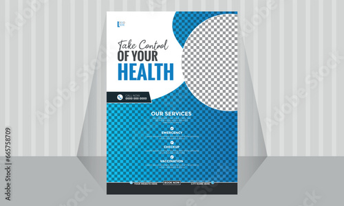 medical flyer | healthcare a4 flyer pamphlet exclusive design