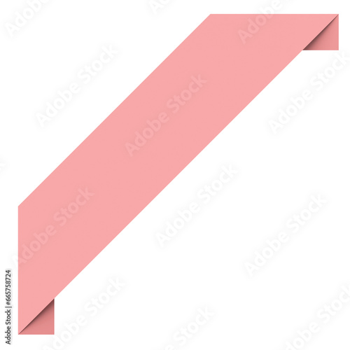 Free Download Corner label. Corner tag. 3D illustration. - GFXLoad