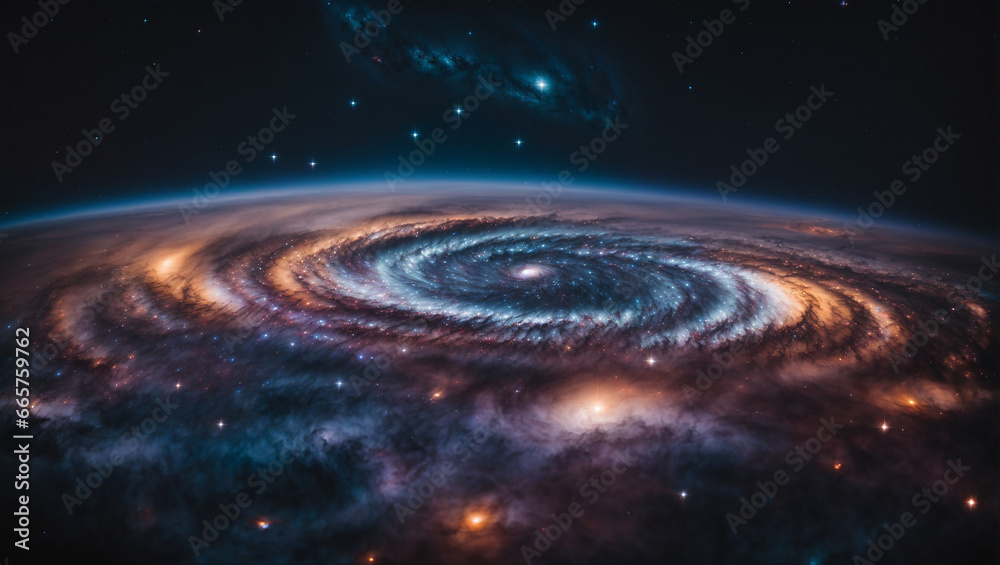 Obraz premium galaxy in space