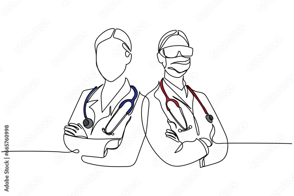 line art of doctors. Vector art concept. Medicine and highest academic degree. Health care. Physicians vector concept art. One line art. Minimalism. line art of doctors. Vector art concept. Medicine and highest academic degree. Health care. Physicians vector concept art. One line art. Minimalism.