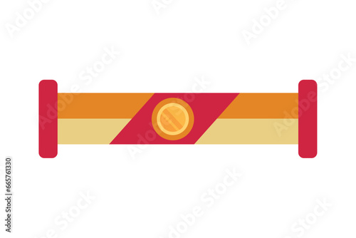 graduation diploma golden