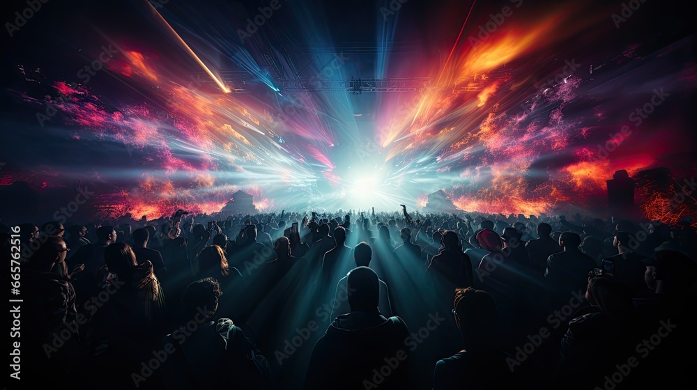 Live music festival. Generative AI Live music festival. Generative AI