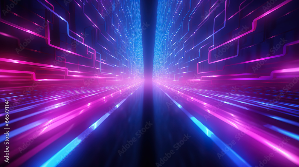 Colourful Abstract Futuristic High Speed light gradient background