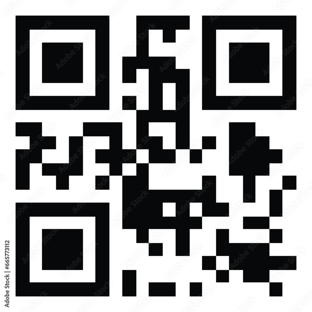 Qr Code Flat Icon Isolated On White Background Qr Code Flat Icon Isolated On White Background