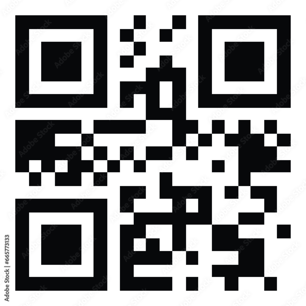 Qr Code Flat Icon Isolated On White Background Qr Code Flat Icon Isolated On White Background