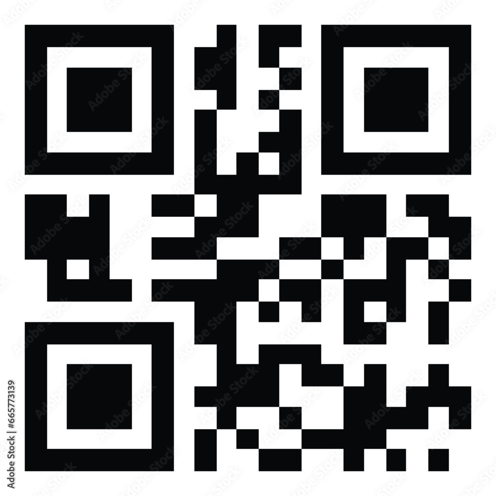 Qr Code Flat Icon Isolated On White Background Qr Code Flat Icon Isolated On White Background
