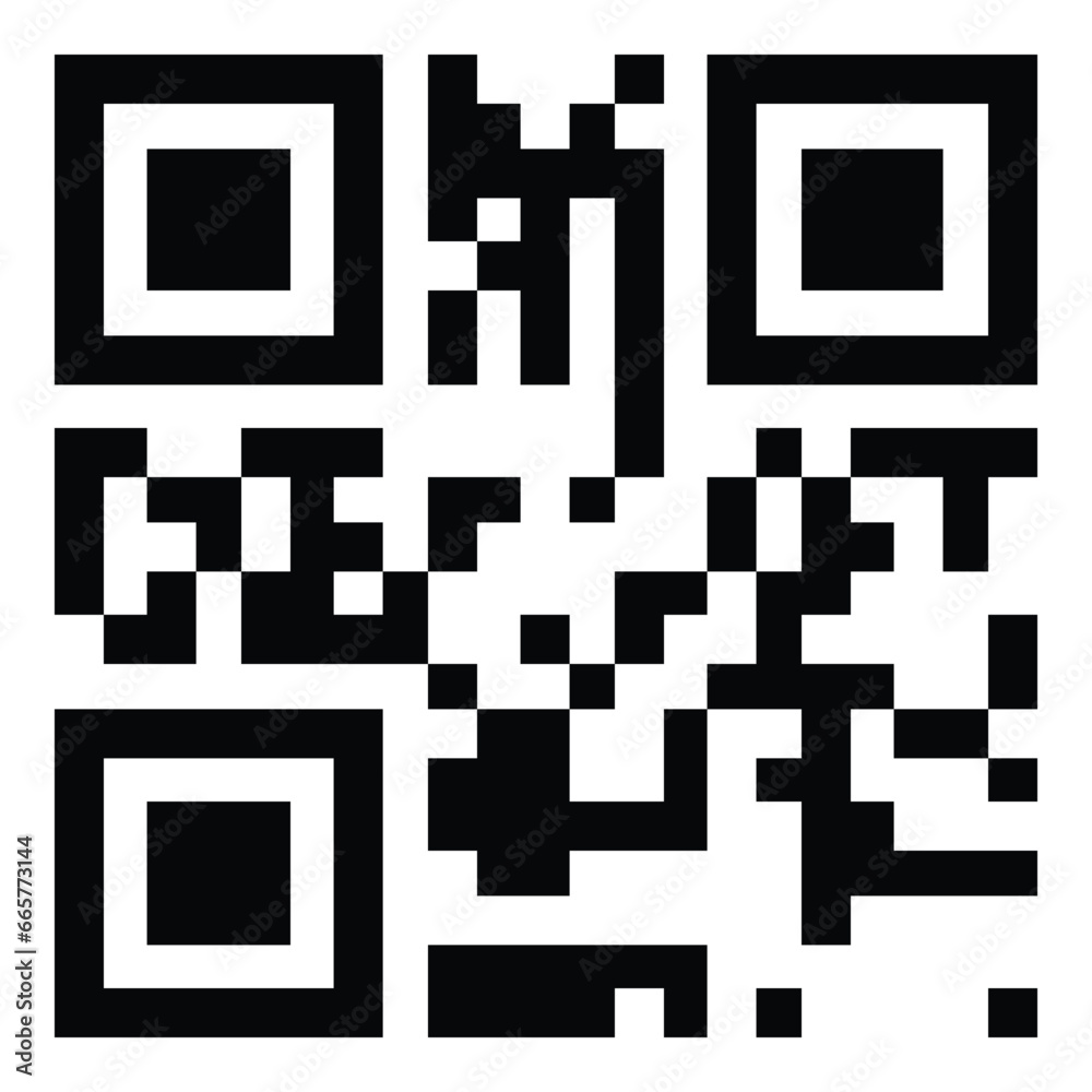 Qr Code Flat Icon Isolated On White Background Qr Code Flat Icon Isolated On White Background
