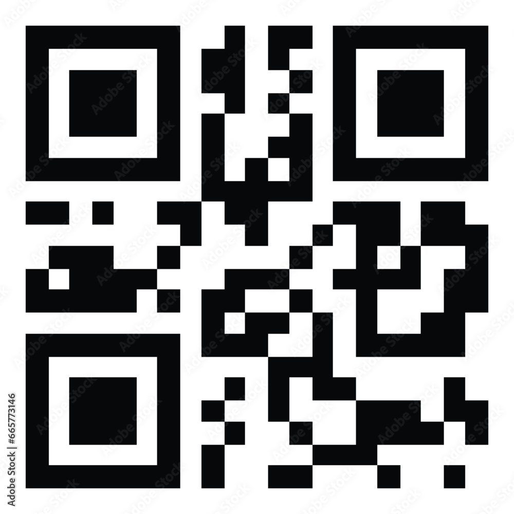 Qr Code Flat Icon Isolated On White Background Qr Code Flat Icon Isolated On White Background