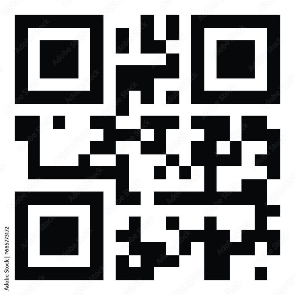 Qr Code Flat Icon Isolated On White Background Qr Code Flat Icon Isolated On White Background