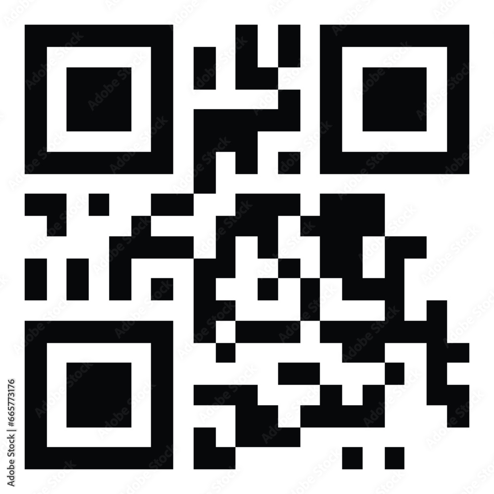 Qr Code Flat Icon Isolated On White Background Qr Code Flat Icon Isolated On White Background