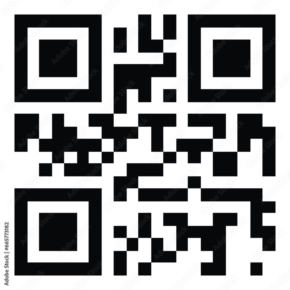 Qr Code Flat Icon Isolated On White Background Qr Code Flat Icon Isolated On White Background