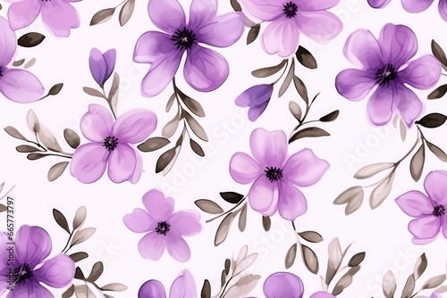 purple flowers. 