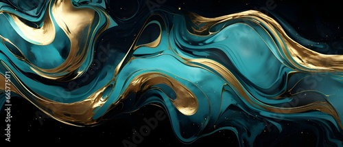 Abstract marble made in fluid art style with modern color