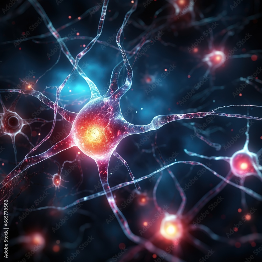 Neural connections in the brain, neurons