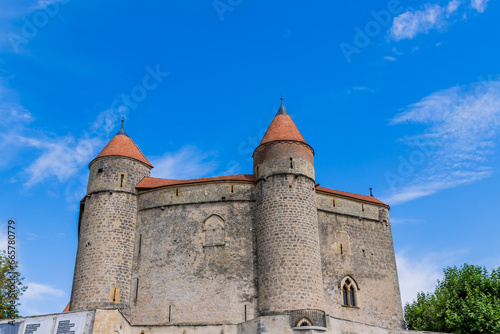 Le Château de Grandson en Suisse