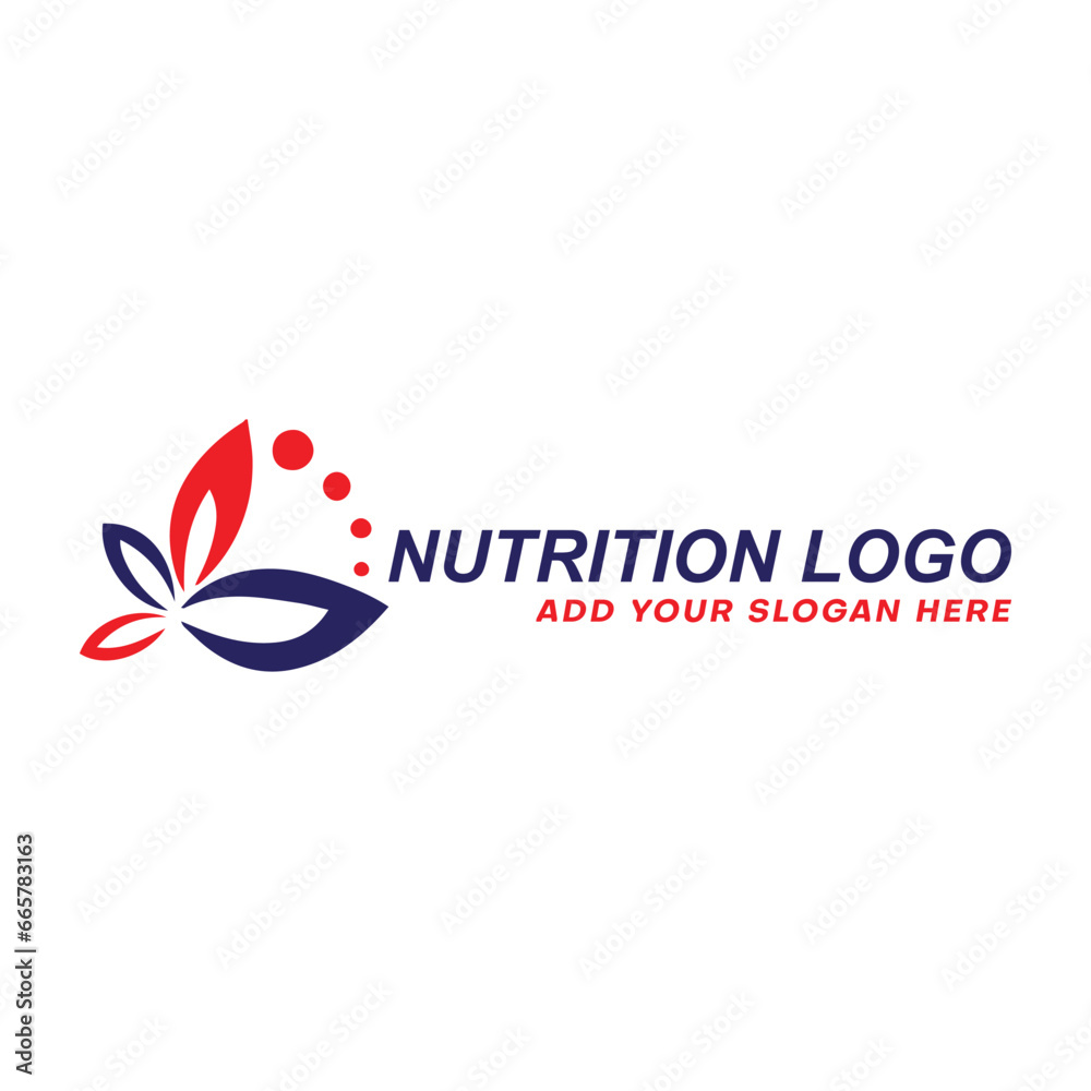 dieting nutrition logo design vector dieting nutrition logo design vector