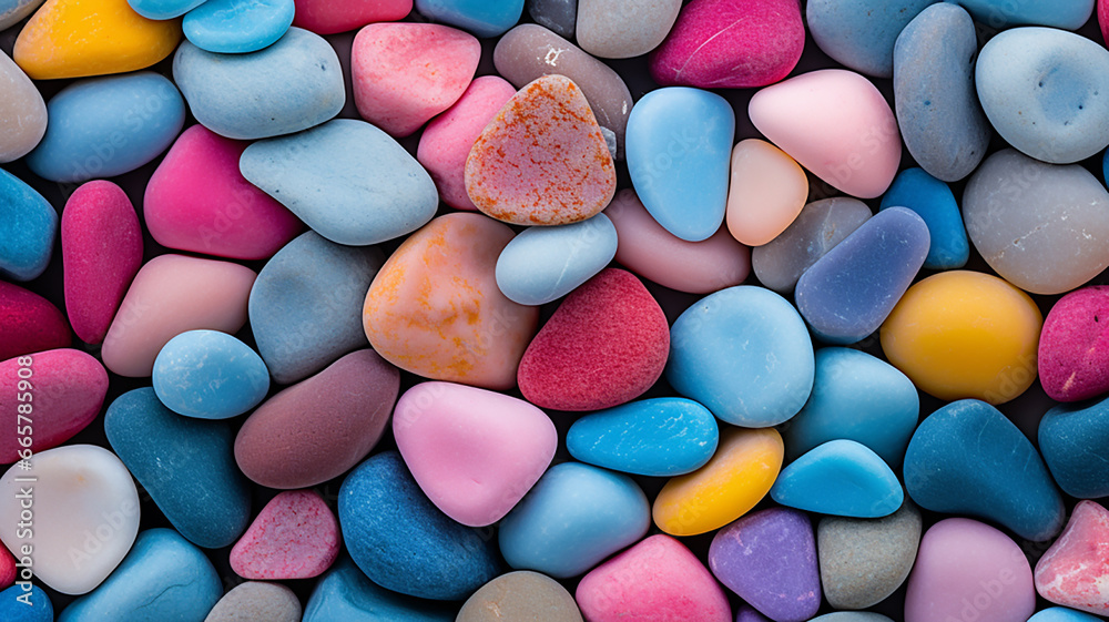 Multicolored stones Multicolored stones