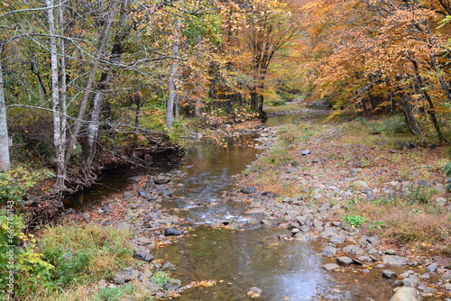 Fall creek in North Carolina