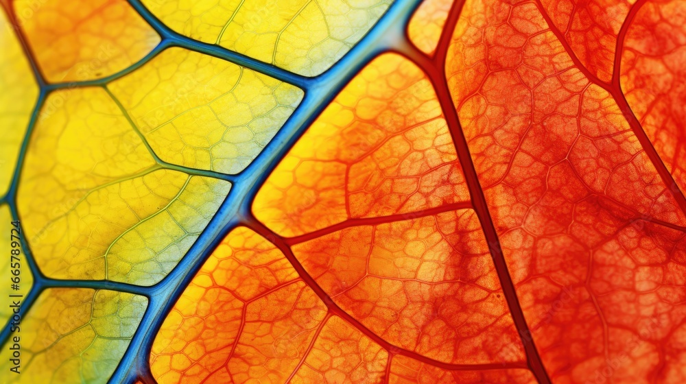 Close-up texture of an autumn leaf. Beautiful natural background. Illustration for brochure, poster, cover, presentation or banner. Close-up texture of an autumn leaf. Beautiful natural background. Illustration for brochure, poster, cover, presentation or banner.
