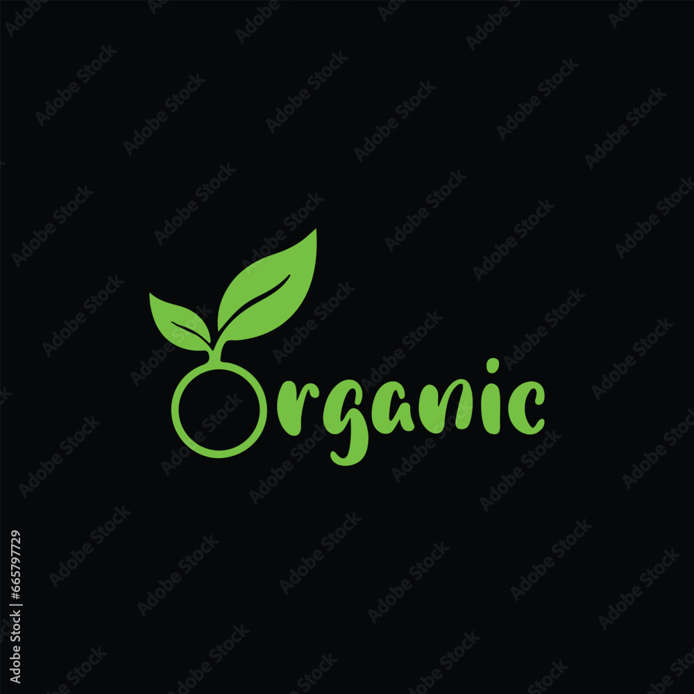 organic food store logo design vector organic food store logo design vector