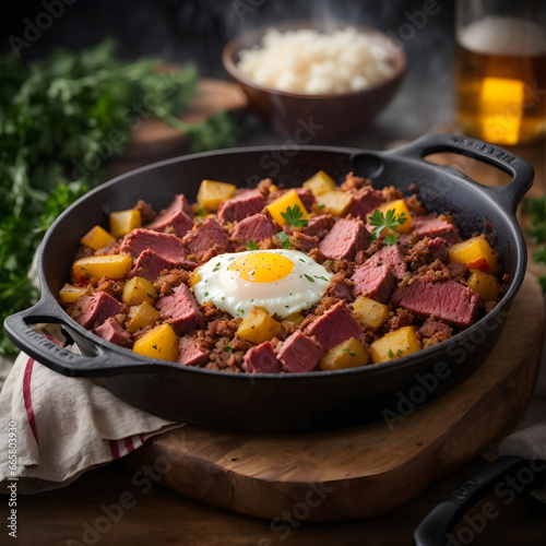 Corned Beef Hash Skillet - A Hearty Breakfast Classic