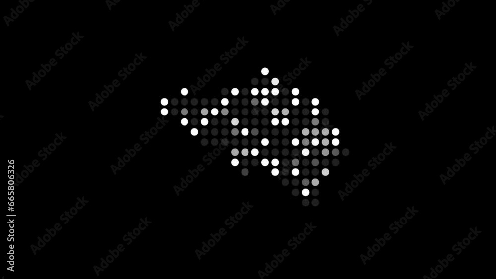 Belgium map Abstract Dot Matrix Belgium map Abstract Dot Matrix