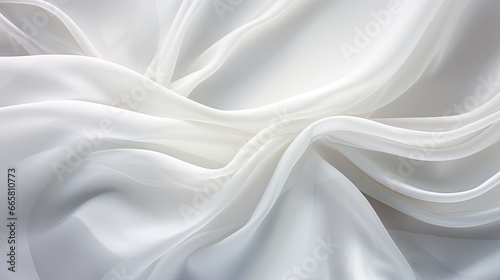 white satin fabric - generative ai