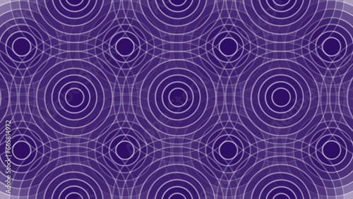 Purple abstract background with circles