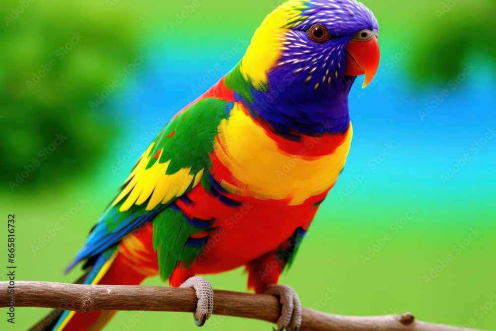 A stunning and colorful bird intricately constructing its nest, utilizing an array of materials, including leaves, moss, and delicate twigs, creating a visually captivating and well-crafted nest that A stunning and colorful bird intricately constructing its nest, utilizing an array of materials, including leaves, moss, and delicate twigs, creating a visually captivating and well-crafted nest that