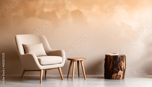 fauteuil et tabouret