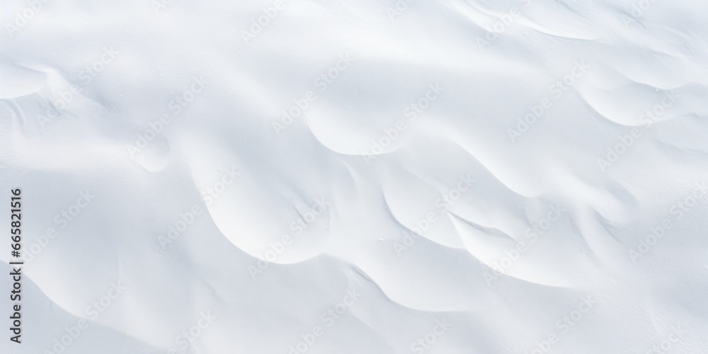 Fresh snow texture background. Winter backdrop with snowflakes and snow mounds. Snow lumps. Seasonal landscape details	