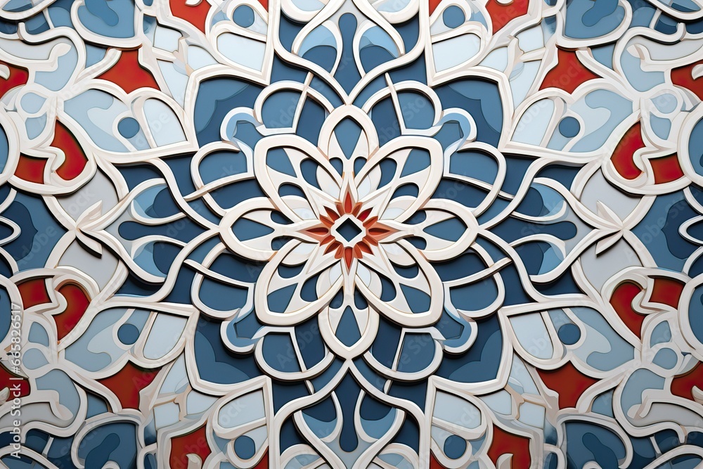 Ottoman Turkish art with geometric patterns on the walls and doors, Seamless pattern with mandalas. Vintage decorative elements, Islam, Arabic, Indian, ottoman motifs. Ottoman Turkish art with geometric patterns on the walls and doors, Seamless pattern with mandalas. Vintage decorative elements, Islam, Arabic, Indian, ottoman motifs.