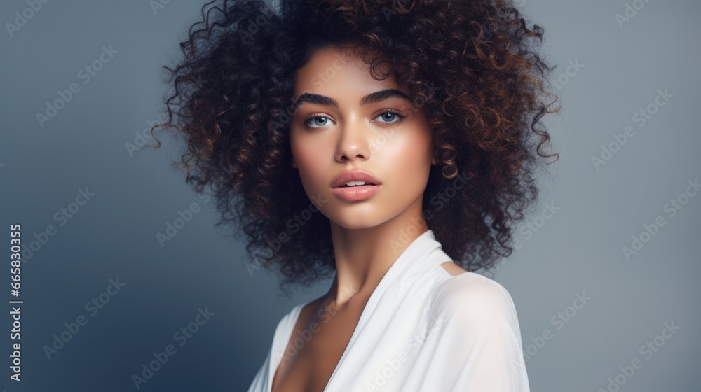 photo portrait of a beautiful dark-skinned young woman. Fashion and beauty. photo portrait of a beautiful dark-skinned young woman. Fashion and beauty.